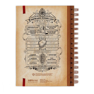 HARRY POTTER - Notebook "Hogwarts School" Merch