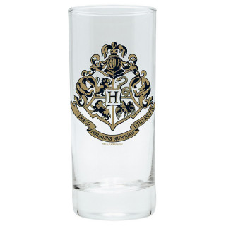 HARRY POTTER - Pck glass 29cm + Keyring + Mini Mug "Hogwarts" Merch