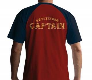 HARRY POTTER - T-shirt  "Quidditch jersey" red - premium (L) Merch