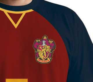 HARRY POTTER - T-shirt  "Quidditch jersey" red - premium (L) Merch