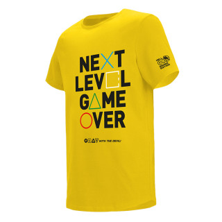 HELL Gamer Next Level Game Over T-Shirt Yellow (L) Merch