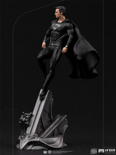 Iron Studios - Statue Superman Black Suit - Justice League - Art Scale 1/10 Kip Merch