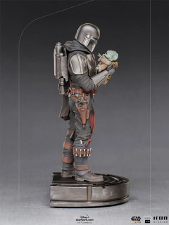 Iron Studios - The Mandalorian and Grogu Art Scale 1/10 - The Mandalorian Kip Merch