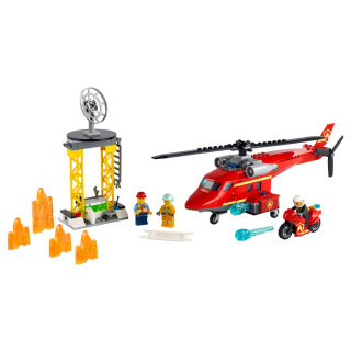 LEGO City Fire Vatrogasni spasilački helikopter (60281) Igračka