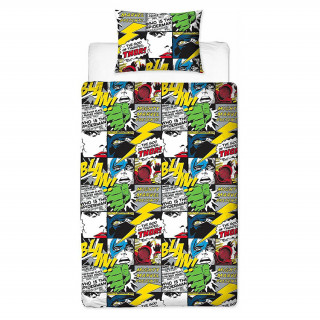 Marvel Comics Scribble Rotary Duvet Set Single /Homeware Merch