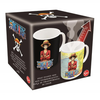 One Piece - šalica za promjenu topline 325 ml - Luffy (611873) Merch