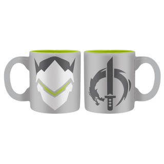 OVERWATCH - Set 2 espresso mugs - 110 ml - Hanzo & Genji Merch