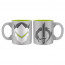 OVERWATCH - Set 2 espresso mugs - 110 ml - Hanzo & Genji thumbnail