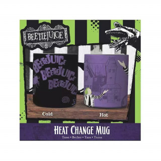 Paladone: Beetlejuice - Šalica koja mijenja boju na toplinu (300ml) (PP13433BJ) Merch