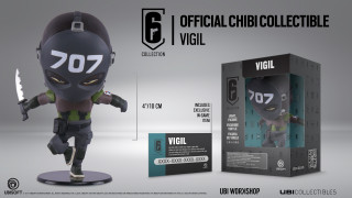 Rainbow Six Siege - Vigil Chibi Figure Merch