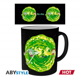 RICK I MORTY - Šalica koja mijenja toplinu - "Portal" Merch