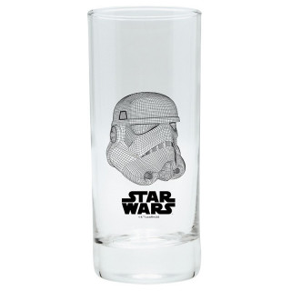 STAR WARS - Pck Glass 29cl + Keyring + Mini Mug "Trooper" Merch