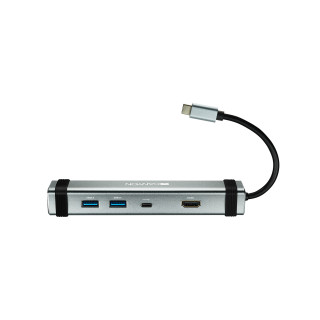 Canyon DS-3 USB 3.2 Gen 1 (3.1 Gen 1) Type-C Sivo PC