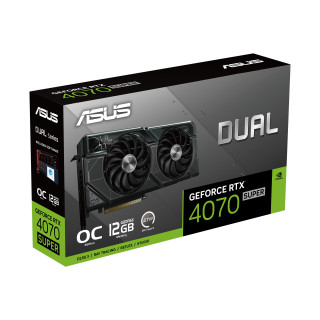 ASUS Dual -RTX4070S-O12G NVIDIA GeForce RTX 4070 SUPER 12 GB GDDR6X PC