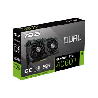 ASUS Dual -RTX4060TI-O8G-SSD NVIDIA GeForce RTX 4060 Ti 8 GB GDDR6 PC