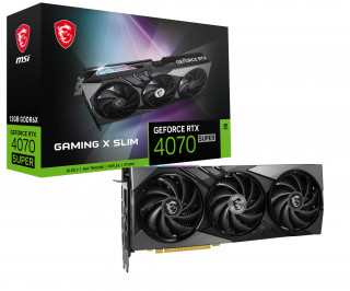 MSI GAMING GeForce RTX 4070 SUPER 12G X SLIM NVIDIA 12 GB GDDR6X PC