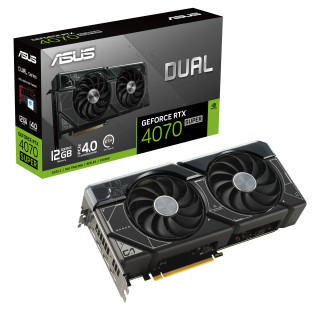 ASUS Dual -RTX4070S-12G NVIDIA GeForce RTX 4070 SUPER 12 GB GDDR6X PC