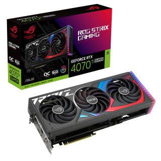 ASUS ROG -STRIX-RTX4070TIS-O16G-GAMING NVIDIA GeForce RTX 4070 Ti SUPER 16 GB GDDR6X PC