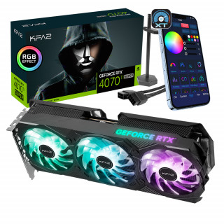 KFA2 GeForce RTX 4070 Ti SUPER EX Gamer 1-Click OC NVIDIA 16 GB GDDR6X PC