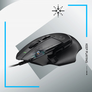 Logitech G502 X Lightsync žičani gaming miš, crni (910-006138) PC