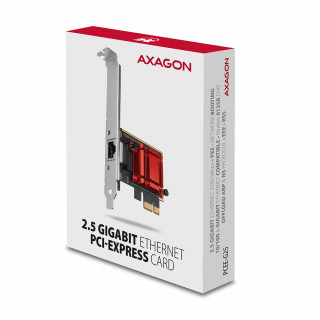 AXAGON PCEE-G25 PCIe 2.5 Gigabit Ethernet PC