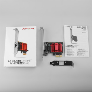 AXAGON PCEE-G25 PCIe 2.5 Gigabit Ethernet PC