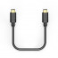 Hama FIC E3 podatkovni kabel USB 2.0 Type-C/Type-C (480MBPS) 1.5M, crni thumbnail