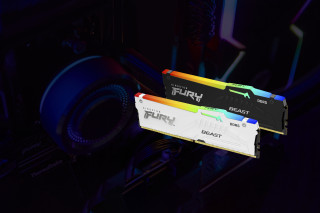 Kingston Fury memória 32GB DDR5 5600MHz Kit(2x16GB) Beast RGB Black PC