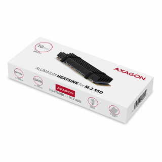 COOL-SSD Axagon M2L10 M.2 hladnjak [pasivni] - crni PC