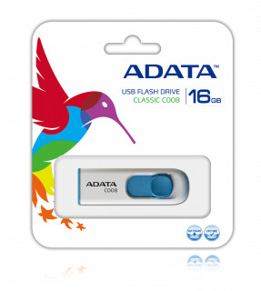 Adata C008 flash pendrive 16GB (USB2.0) - bijelo/plavi PC