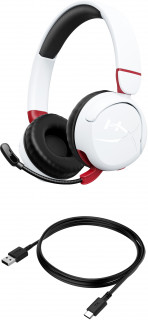 HyperX Cloud Mini - Wireless Gaming Headset (White) PC