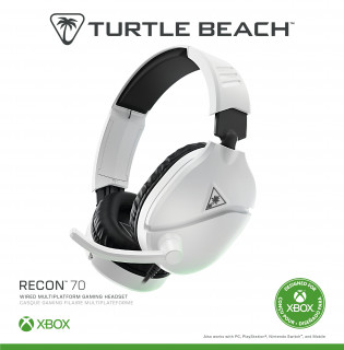 Turtle Beach Recon 70 Slušalice Žičano - Bijelo PC