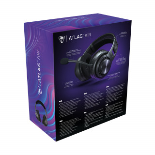 Turtle Beach Atlas Air Slušalice Žičano i bežično Obruč za glavu Igranje Bluetooth Crno PC