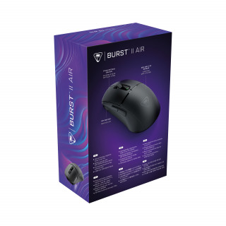 Turtle Beach Burst II Air miš Igranje Desno RF bežični + Bluetooth Optički 26000 DPI PC