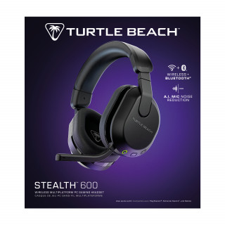 Turtle Beach Stealth 600 Gen 3 Slušalice Bežično Obruč za glavu Igranje Bluetooth Crno PC