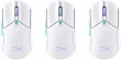 HP HyperX Pulsefire Haste 2 Core Wls - Gaming Mouse (Wht/Grn/Pur) thumbnail