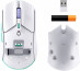 HP HyperX Pulsefire Haste 2 Core Wls - Gaming Mouse (Wht/Grn/Pur) thumbnail