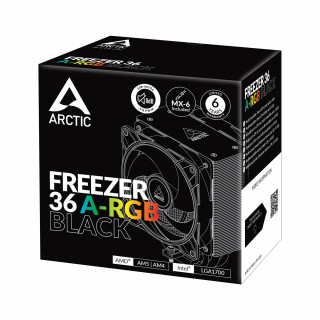 ARCTIC Freezer 36 A-RGB Procesor Zračno hlađenje 12 cm Crno 1 kom PC