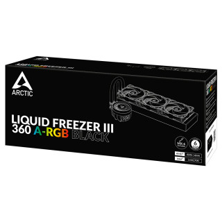 ARCTIC Liquid Freezer III 360 A-RGB Procesor Sve-u-jednom vodeno hlađenje 12 cm Crno  PC