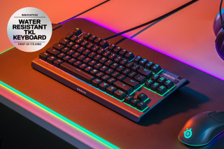 Steelseries APEX 3 TKL tipkovnica USB QWERTY US Engleski Crno PC