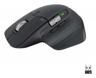 Logitech MX Master 3S miš Office Desno RF bežični + Bluetooth Laser 8000 DPI PC