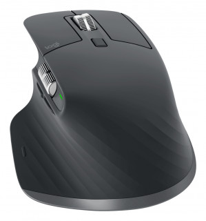 Logitech MX Master 3S miš Office Desno RF bežični + Bluetooth Laser 8000 DPI PC