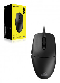 Corsair M55 miš Igranje Desno USB Tip-A Optički 16000 DPI PC