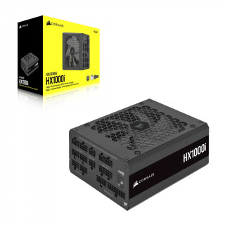 Corsair HX1000i jedinica za napajanje 1000 W 24-pin ATX ATX Crno PC