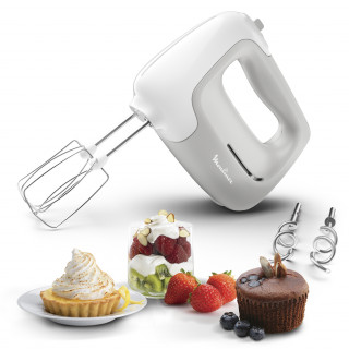 Tefal HT450B38 Prep`Mix white-grey hand mixer Dom