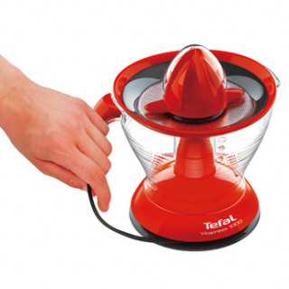 Tefal ZP302538 Vitapress red electric citrus press Dom