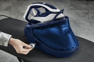 Tefal GV9812E0 Pro Express Vision white-dark blue steam station Dom