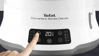 Tefal VC502D10 Convenient Series Deluxe XL white stainless steel food steamer Dom