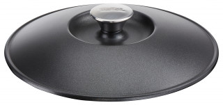 Tefal E2184634 Trattoria cast aluminum lid 24 cm black cooking pot Dom