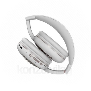 Rampage headset Wireless SN-BT55 (Bluetooth v5.0, sound control, micro-SD slot, White) Mobile